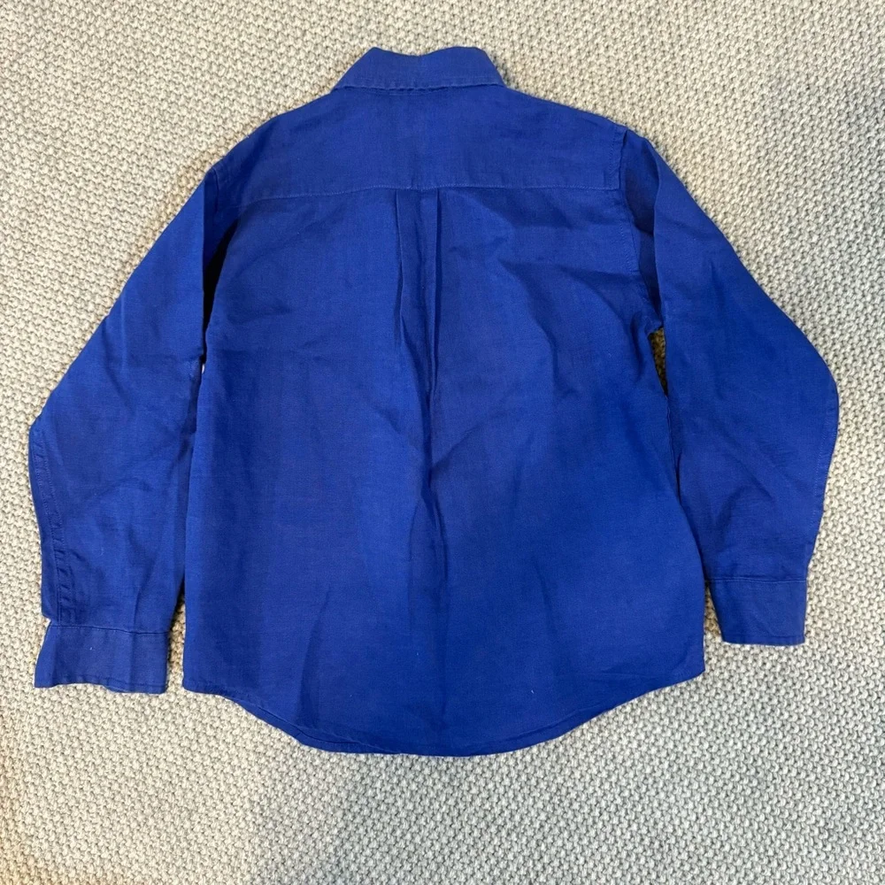 Blue Button-Up Shirt - Picture 5 of 5